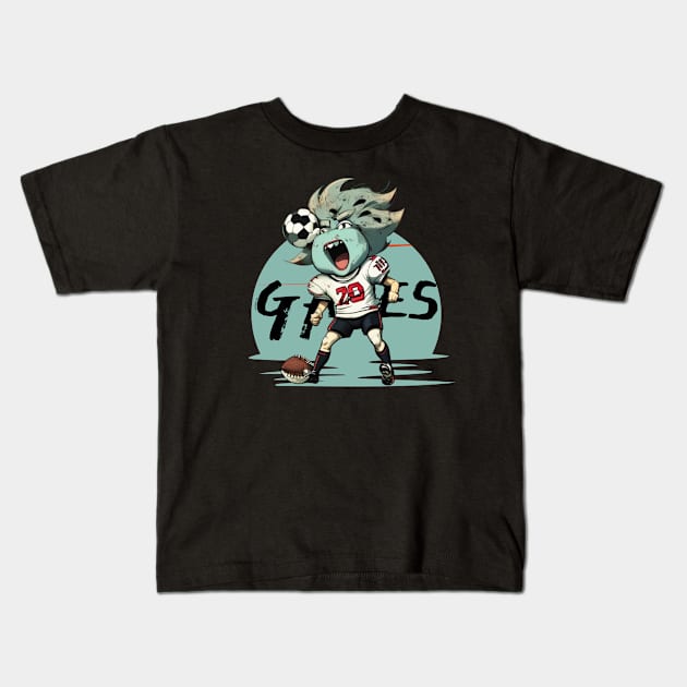 Games Kids T-Shirt by samsamteez